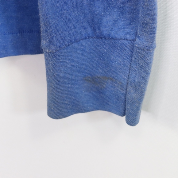 80s Mens Medium Nuclear Power Plant T Shirt Blue - Picture 4 of 8